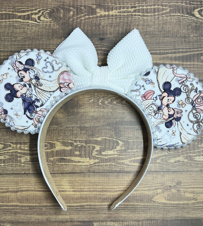Disney Wedding Bridal Minnie Mouse Ears
