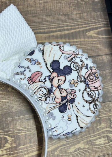 Disney Wedding Bridal Minnie Mouse Ears