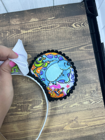 Custom Monsters Inc. Minnie Mouse Ears