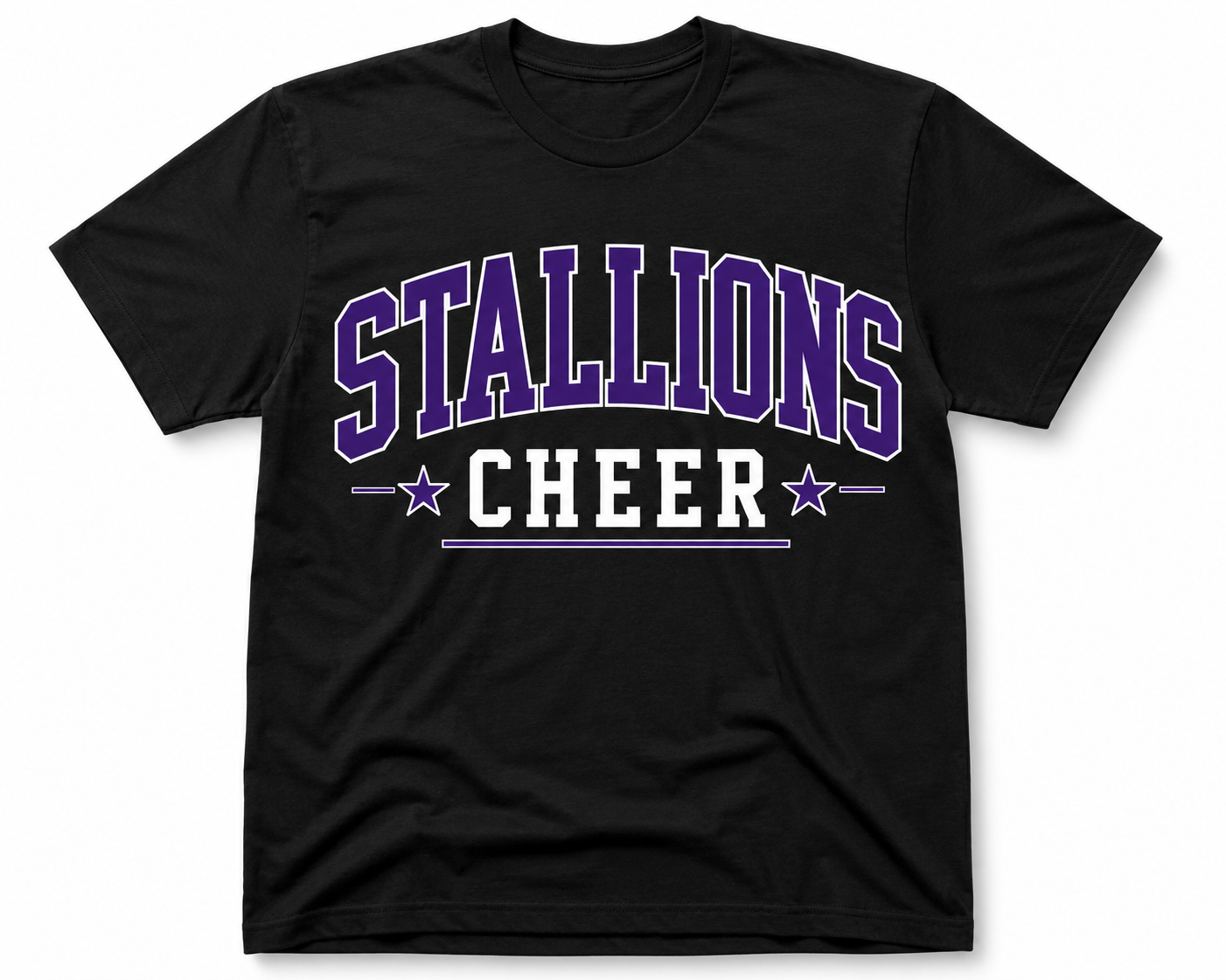 Stallions Custom Cheer Spirit Tee