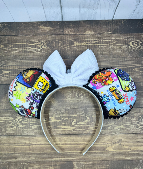 Custom Monsters Inc. Minnie Mouse Ears