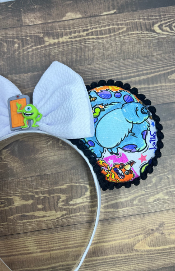 Custom Monsters Inc. Minnie Mouse Ears