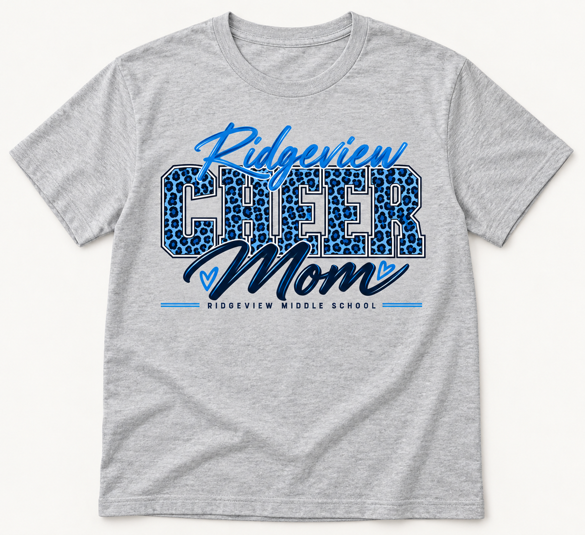 Ridgeview Cheer Mom Custom Cheer Spirit T-Shirt