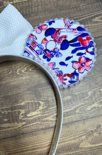 Lilly Inspired Disney Cruise Minnie Mouse Headband