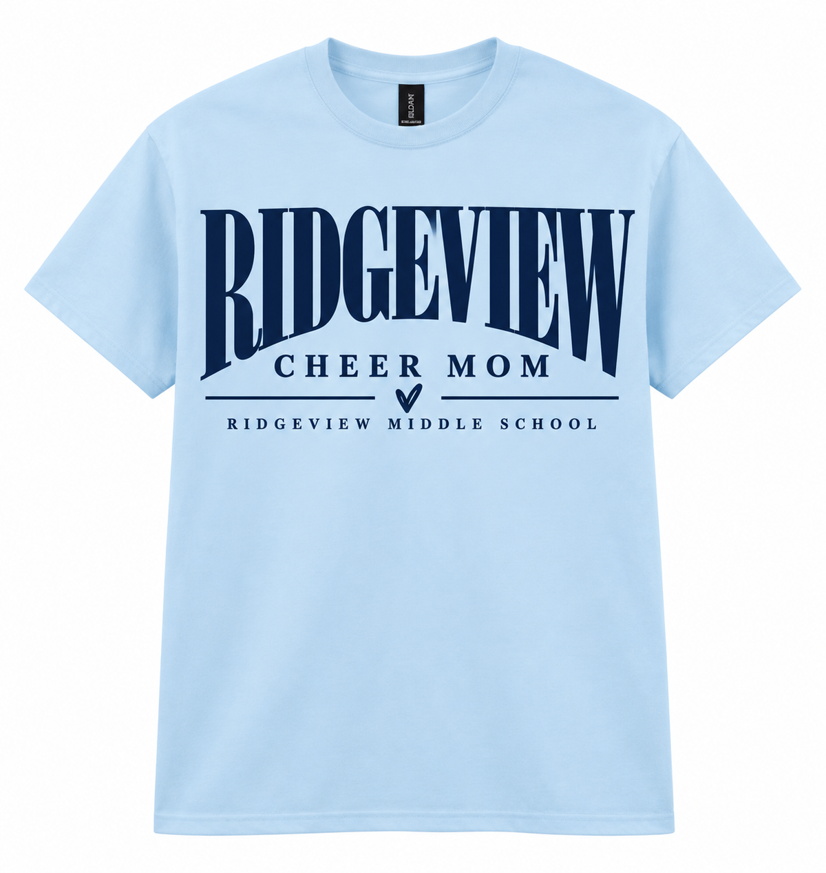 Ridgeview Cheer Mom Custom Cheer Spirit Tee